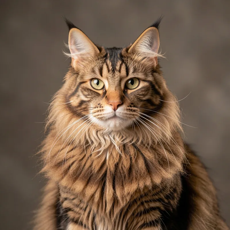 Chat Maine Coon : caractère, taille, soins et santé