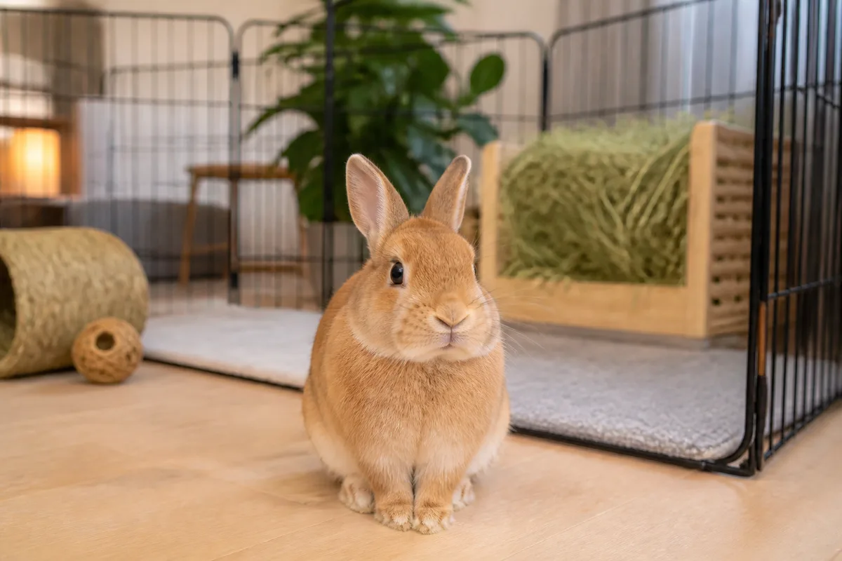 Lapin nain : espace, foin, santé et vie à deux