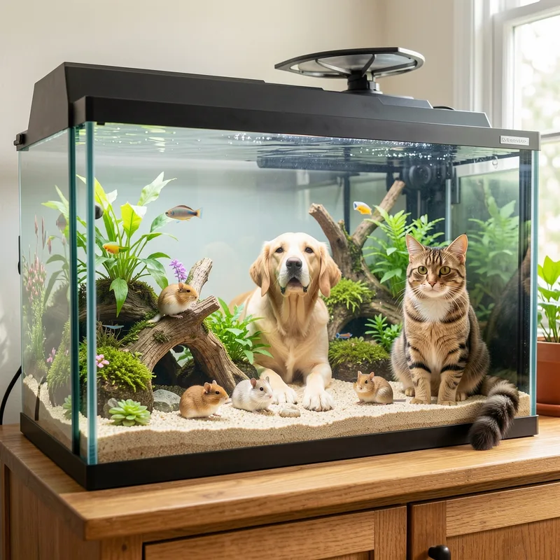 Aquarium & terrarium