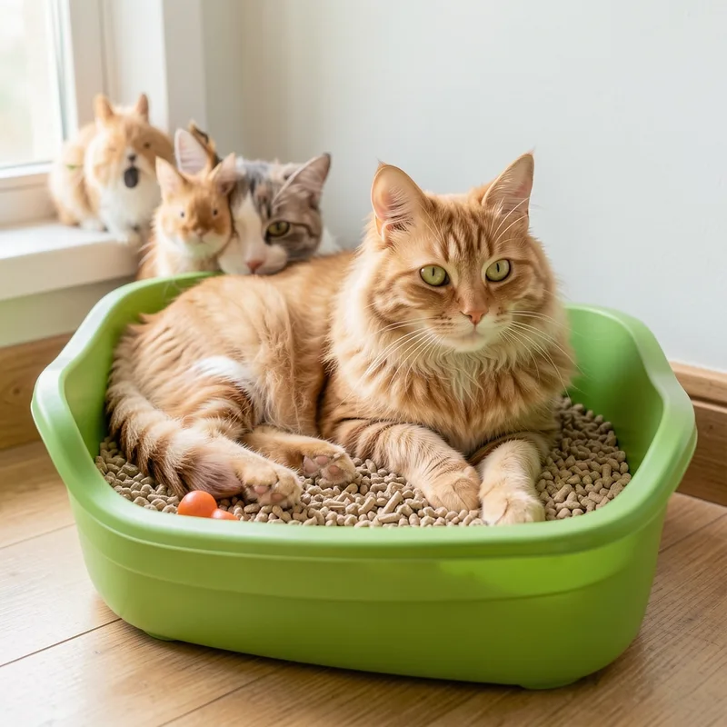 Litière pour chat : bien la choisir et l'entretenir